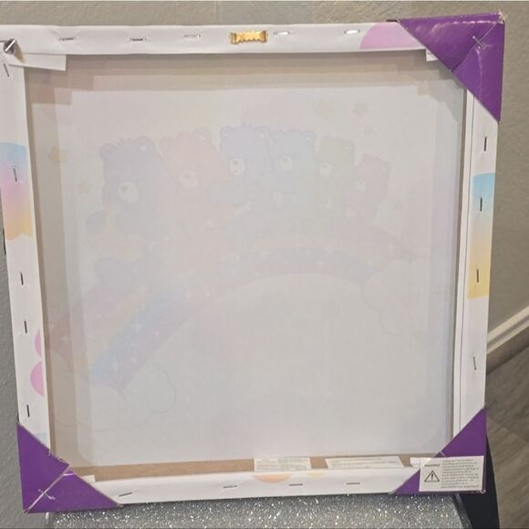 Pop Creations Care Bears Riding The Rainbow Canvas Wall Decor - Picture 5 of 5